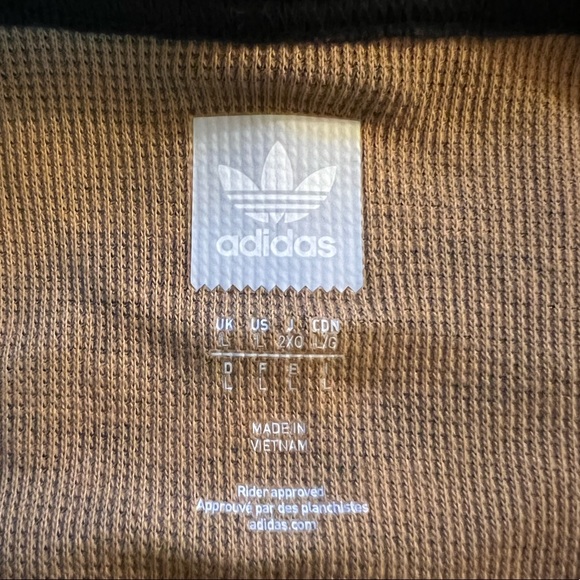 Lot of 3 Adidas Medium and Large Olive and Pink Track Jacket Sweatshirt - Picture 12 of 13